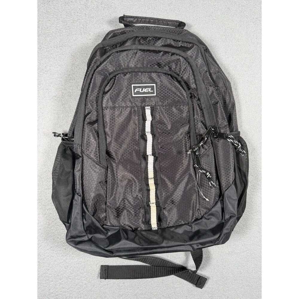 Fuel Sport Shock Backpack Black Laptop/School/Travel Bag MultiPocket NWOT  #0034